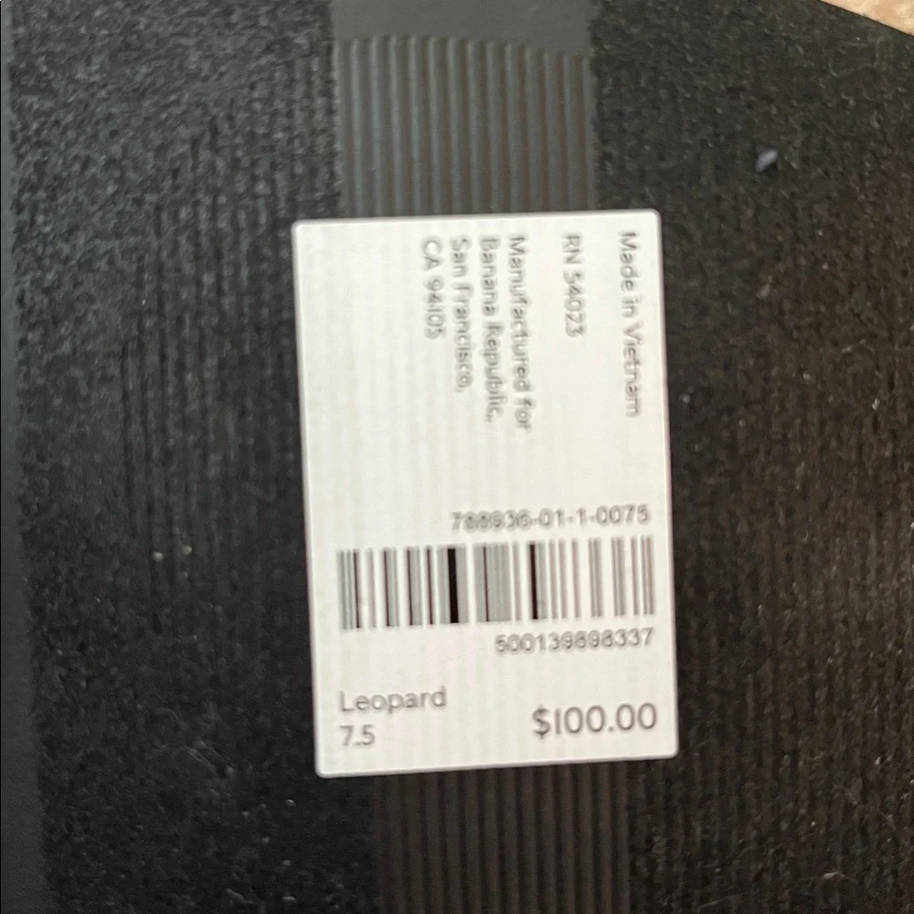 NWT Banana Republic Leopard Mules - Picture 9 of 9